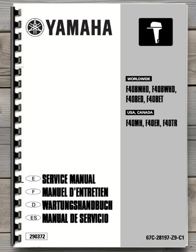 Yamaha outboard f40 series - outboard,