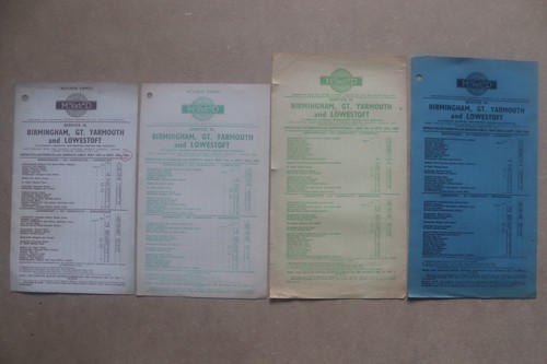 Midland red coach timetables - red,
