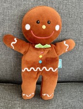 11” Gingerbread Man Hand Puppet Soft Toy Plush Christmas Role Play