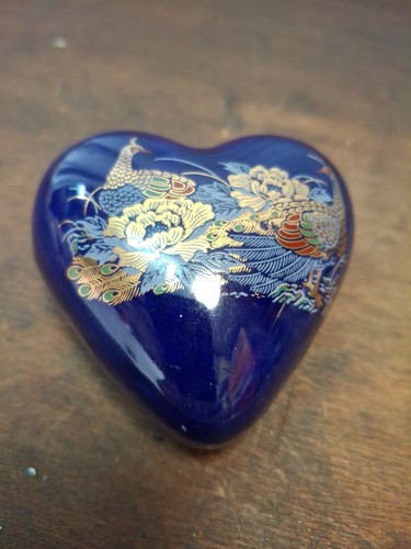Vintage cobalt blue - vintage, heart
