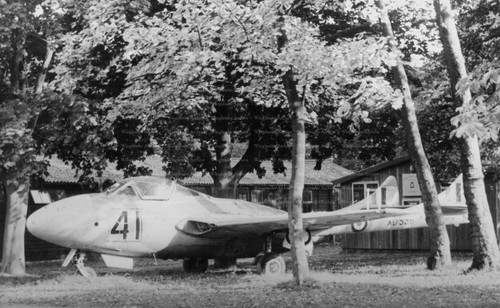 Havilland vampire - de,