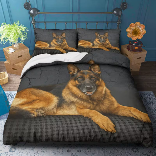 German shepherd bedding set - shepherd,