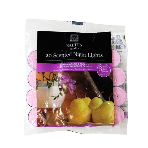 20pc scented tealights night - 20pc,