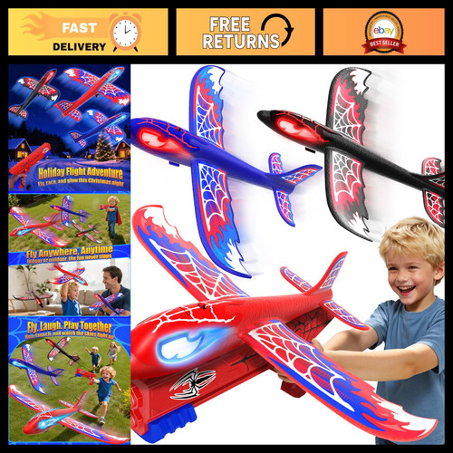 Foam airplane launcher - airplane,