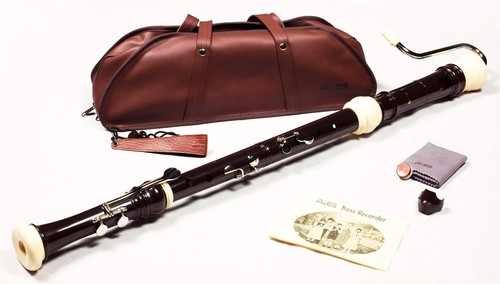 Aulos recorder bass 533b - aulos,