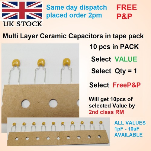 Multi layer ceramic - multi, capacitors