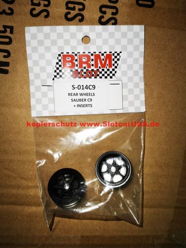 Brm 014c9 rear - wheel, rims
