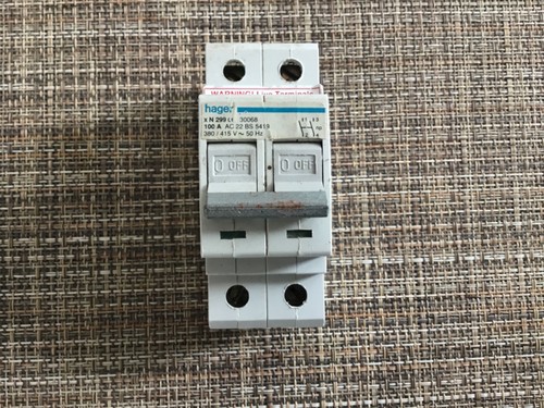 Hager 100 amp - hager, pole