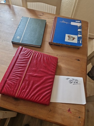 Empty stamp album - stamp, x