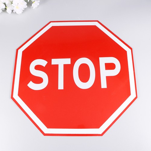 Red stop traffic - red, sign