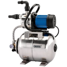 Draper 98915 Stainless Steel Water Booster Pump, 50L/min, 800W 230V