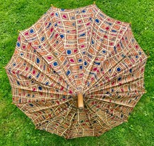 Vintage/Antique Art Deco Silk Parasol