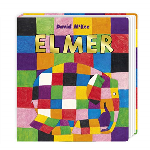 Elmer board book - elmer:,