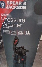 Spear and Jackson 2200 watt  Pressure Washer ex display or ARGOS  referbished