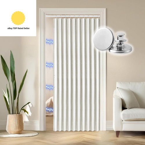 Blackout folding door - folding, curtain