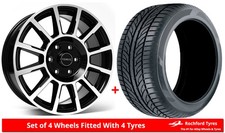 Alloy Wheels & Tyres 16" Romac Stealth For VW Beetle [Mk3] 11-19