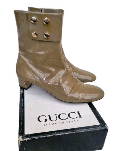 Auth gucci vintage - vintage, patent