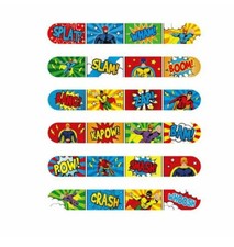 1-100 Super Hero snap band