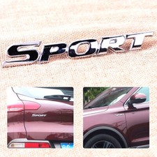 3D Sport Logo Emblem Badge Sticker Auto Car Racing Logo Decal Car Accessories