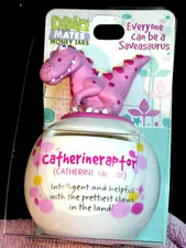 Brand New Dino mates Money Jar (Catherine) Catherineraptor Piggy Bank Ships Free