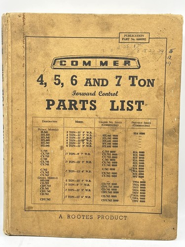 Commer truck 7 ton - 4-5-6-7,