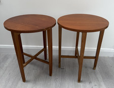 Pair of Teak Bedside Tables