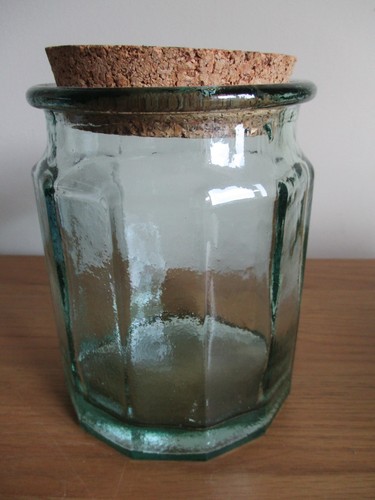 Glass jar storage sided - storage,