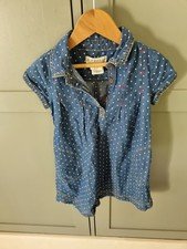 Age 3-4 Spotty Denim Dress