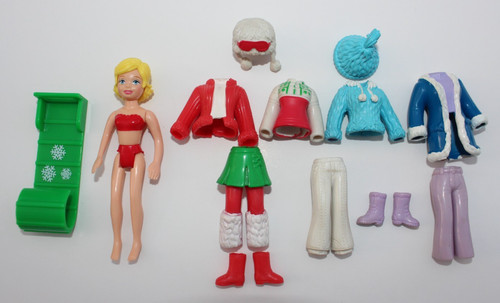 Polly pocket winter set - pocket,