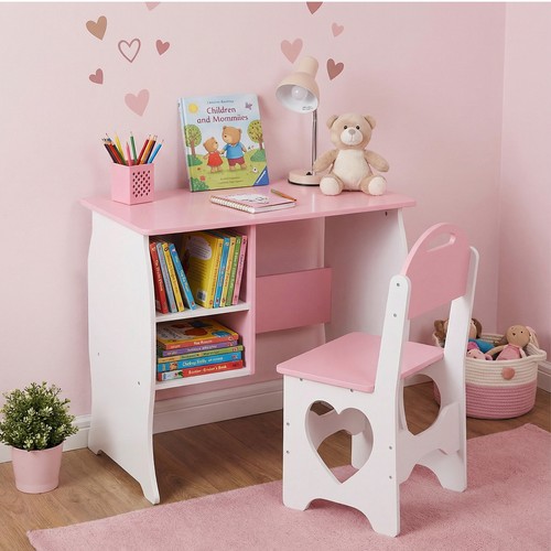Kids desk and chair - and,