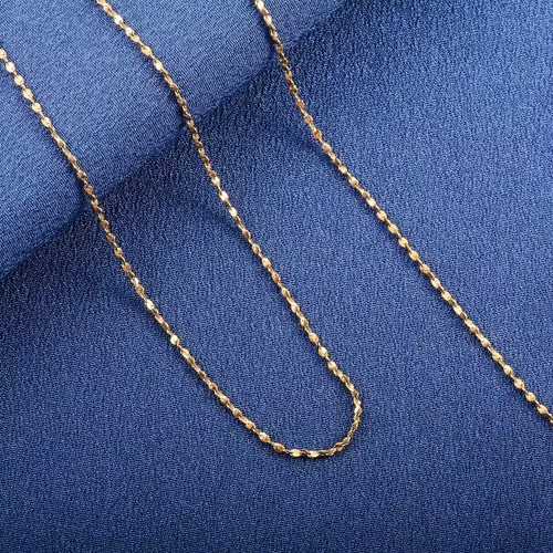 Dainty glitter cable chain - glitter,