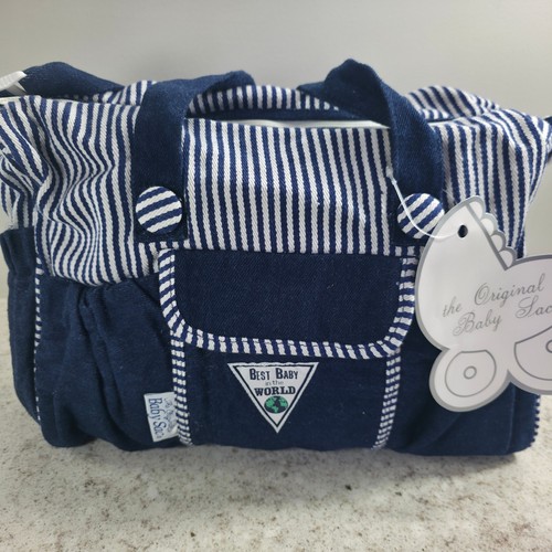 Vintage baby sac denim - baby, diaper