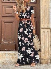 Ladies Holiday Boho Dress