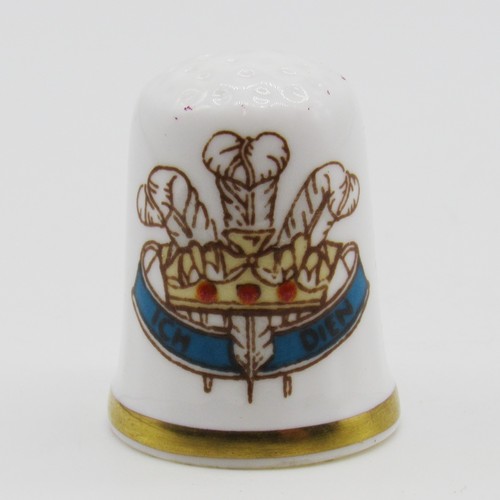 Caverswall thimble ich dein - thimble,,