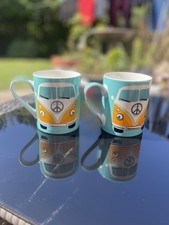 VW Campervan Style Mug X 2