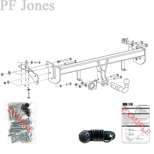 Oris towbar for mitsubishi asx - towbar,