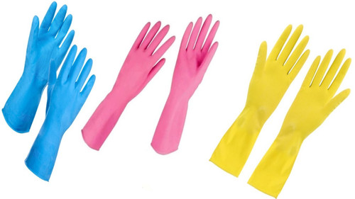 Long sleeve rubber gloves - sleeve,