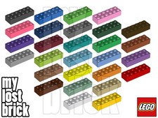 LEGO - Part 2456 - Bricks 2x6 (SINGLE) + NEW + SELECT COLOUR / QUANTITY