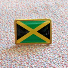New pin badge Jamaica Jamaican Country Flag pin badge metal enamel tie pin