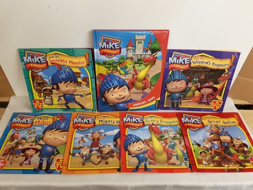 Mike the knight book - knight, x7