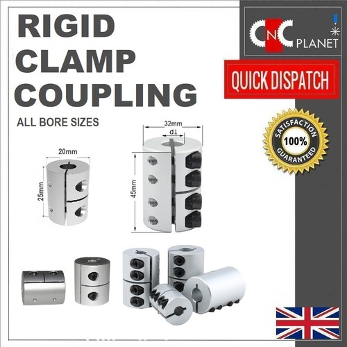 Shaft coupling rigid clamp - coupling,