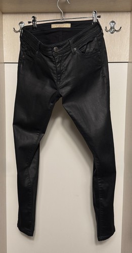 Burberry brit black waxed - burberry,