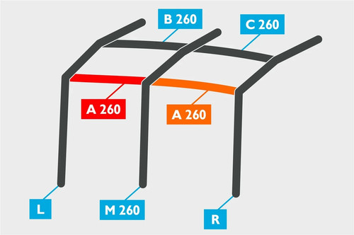 Kampa rally air 260 pro - 260, dual