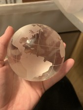 Glass Globe Paperweight