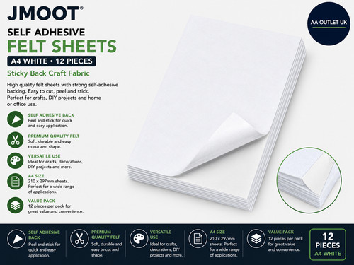 Jmoot self adhesive felt - self,