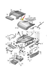 VW GOLF MK7 Front Seat Cover