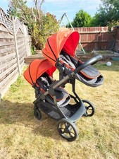 iCandy Orange Double Pram for