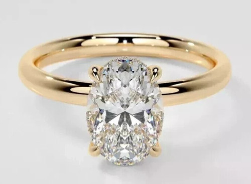 Moissanite oval cut - moissanite, ct
