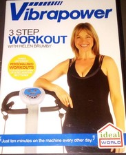 Vibrapower  3 step Workout with HELEN BRUMBY DVD Fitness UK SELLER