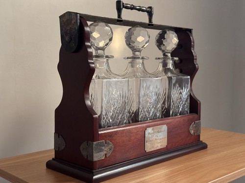 Vintage cut crystal triple - cut,